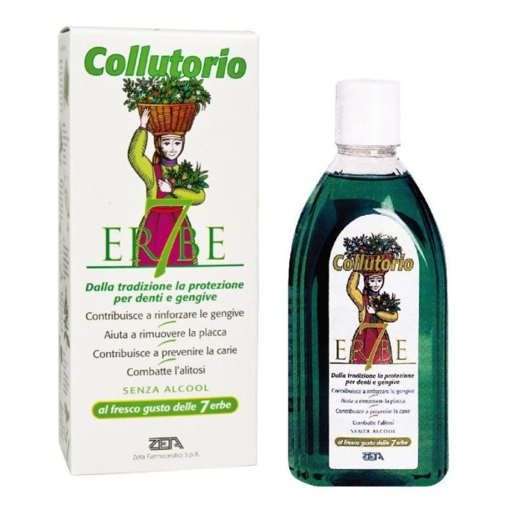 Zeta Collutorio alle 7 Erbe 500 ml