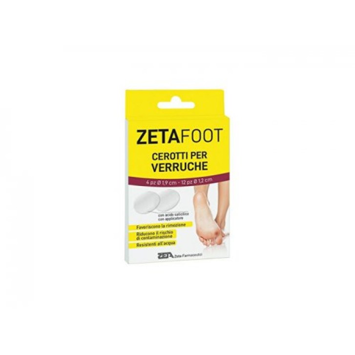 Zeta Foot Cerotto Verruche Assortiti 16 pezzi