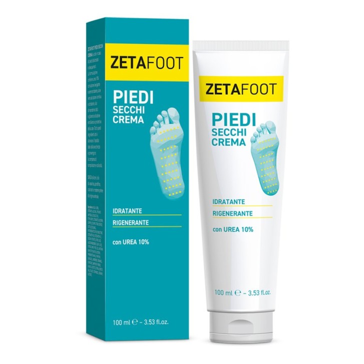 ZetaFoot Crema Piedi Secchi 100 ml
