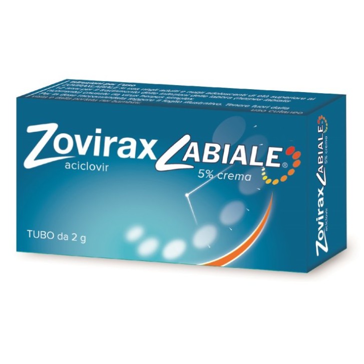 Zovirax Labiale 5% Crema Aciclovir 2 g