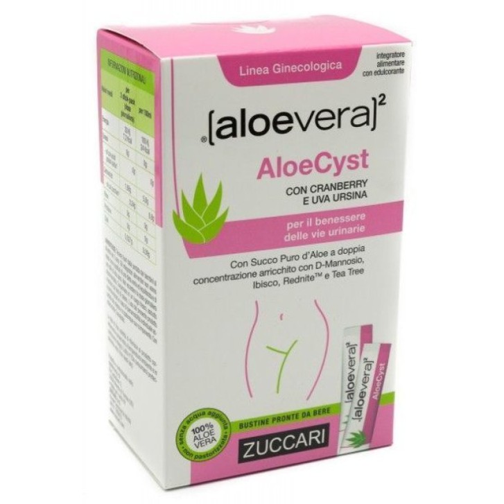 Zuccari Aloe Vera 2 Aloecyst 15 Stick Pack - Integratore Alimentare