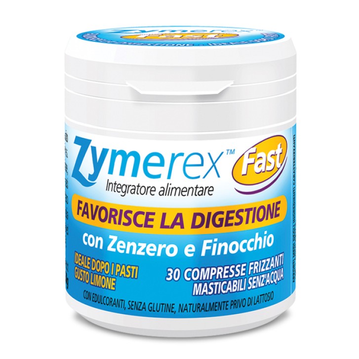 Zymerex Fast 30 Compresse - Integratore per la Digestione