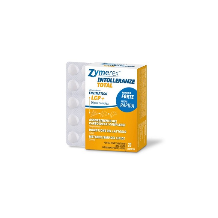 Zymerex Intolleranze Total 20 Compresse - Integratore Alimentare