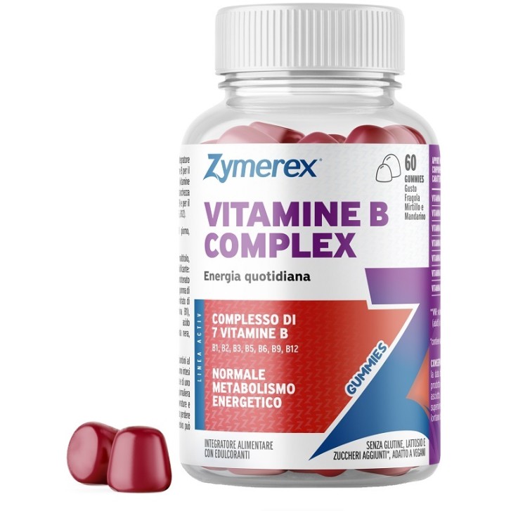 Zymerex Vitamine B Complex 60 Gummies - Integratore Alimentare