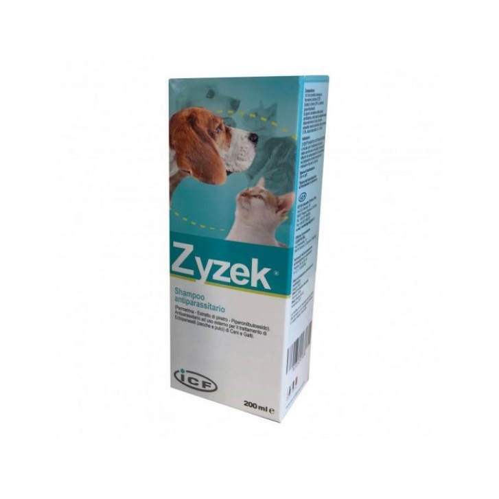 Zyzek Shampoo Antiparassitario Cani e Gatti 200 ml