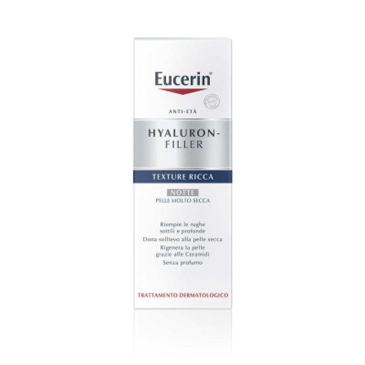 Eucerin Hyaluron-Filler Crema Ricca Notte 50 ml