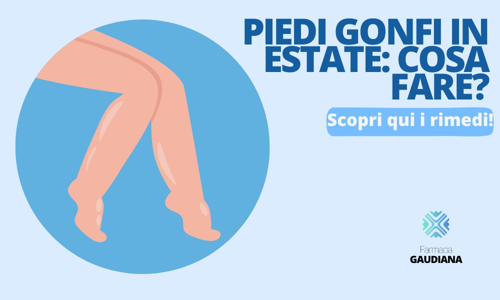 Piedi gonfi in estate: cosa fare