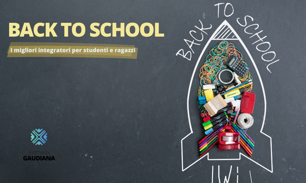 Back to school: I migliori integratori per studenti e ragazzi