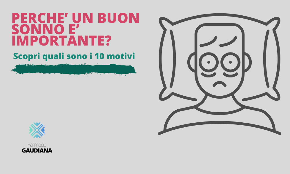 10 motivi per cui un buon sonno è importante