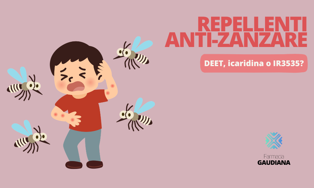 Repellenti antizanzare: DEET, icaridina o IR3535?