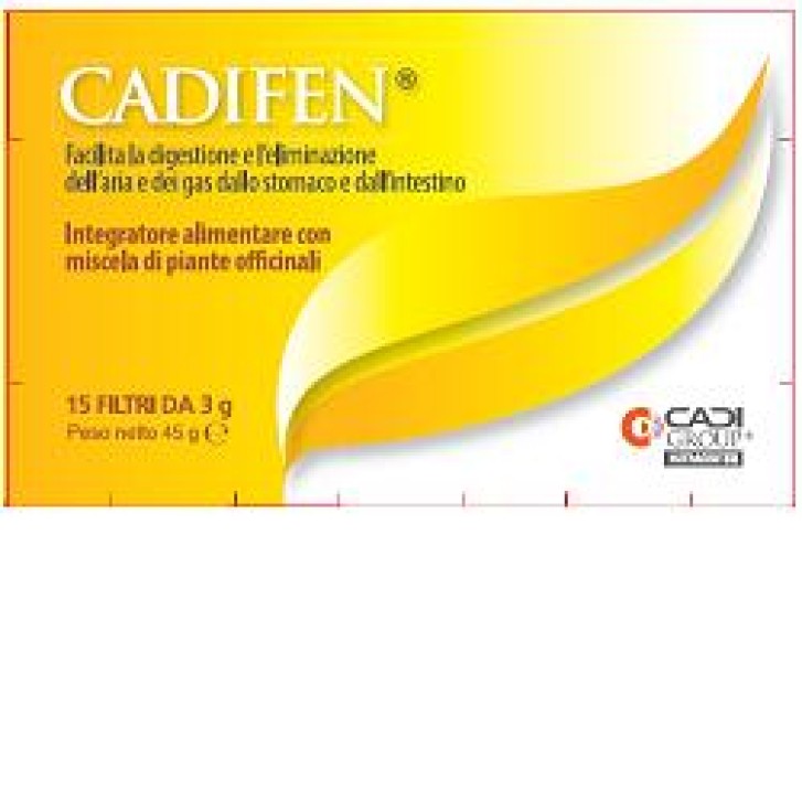 Cadifen 15 Filtri - Integratore Digestivo