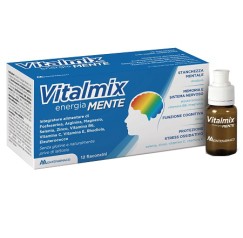 Vitalmix Mente 12 Flaconcini - Integratoree Memoria e Concentrazione