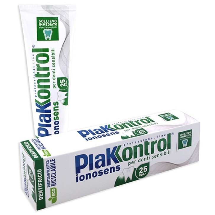 Plakkontrol Ionosens Dentifricio Denti Sensibili 100 ml