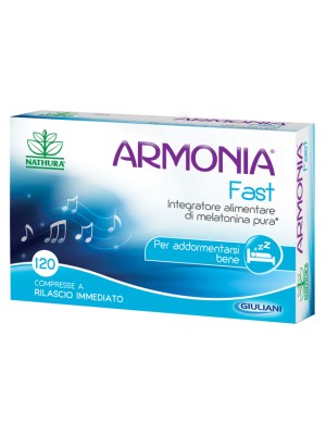 Armonia Fast 1mg 120 compresse - Integratore Alimentare Melatonina 