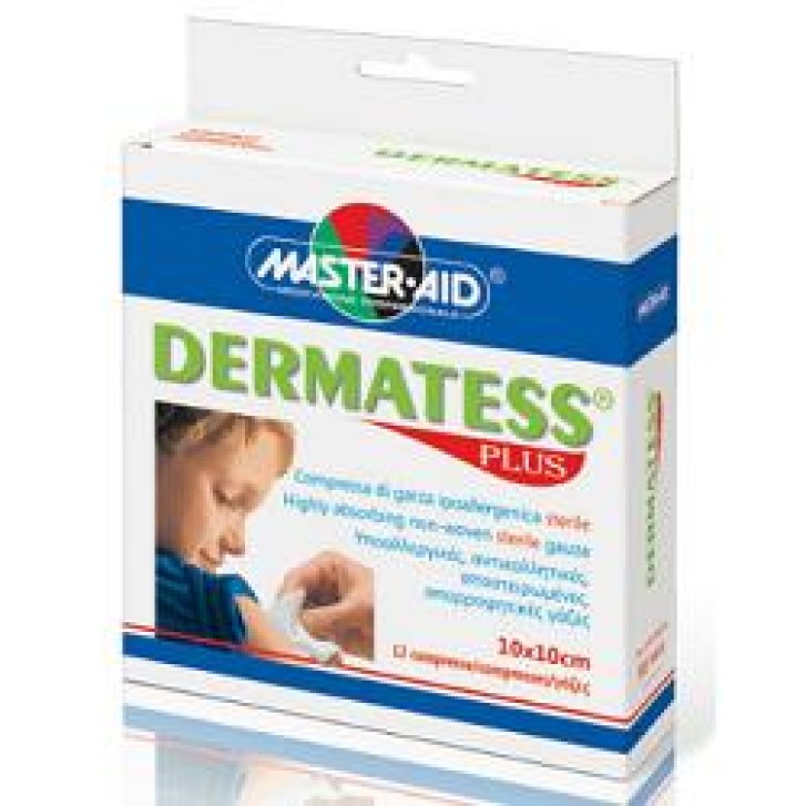 Master-Aid Dermatess Plus Garza 10 x 10 cm 12 Pezzi