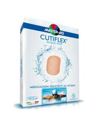 Master-Aid Cutiflex Acqua Stop Medicazione in Poliuretano Elastica e Trasparente 10 x 8 cm 5 pezzi