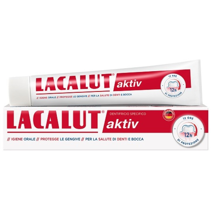 Lacalut Aktiv Dentifricio Antiplacca 75 ml