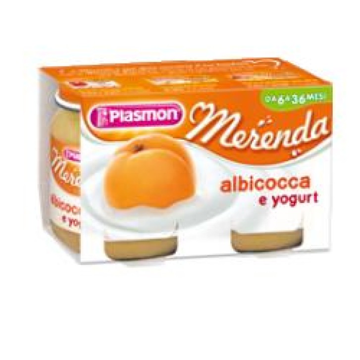 Plasmon Omogeneizzato Yogurt Albicocca 2 x 120 grammi