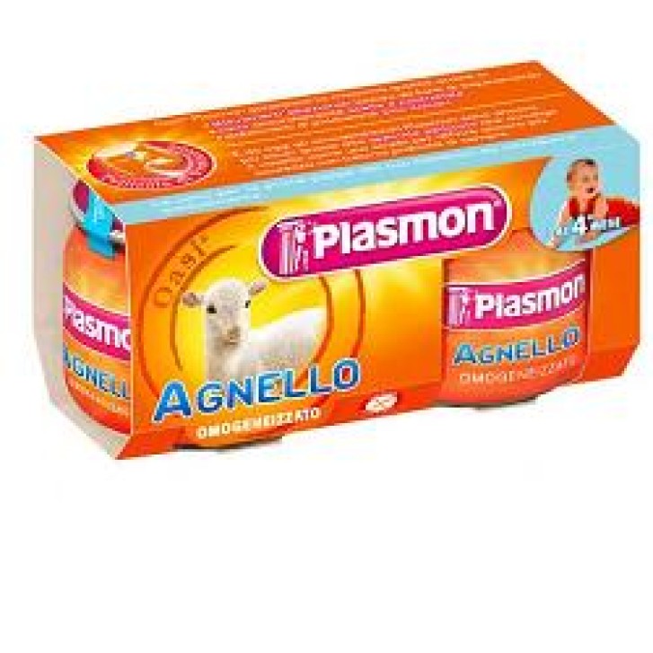 Plasmon Omogeneizzato Agnello 2 x 80 grammi