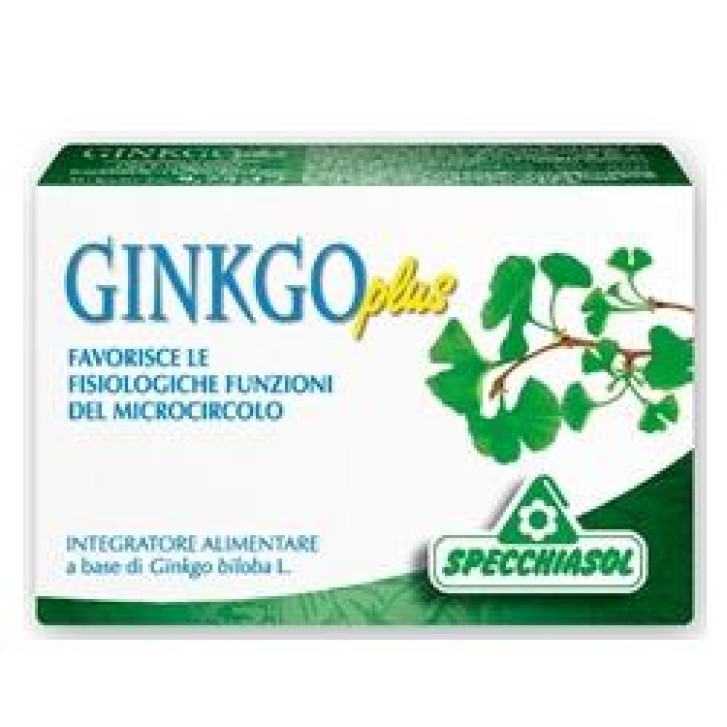 Specchiasol Ginkgo Plus 30 Capsule - Integratore Memoria e Microcircolo