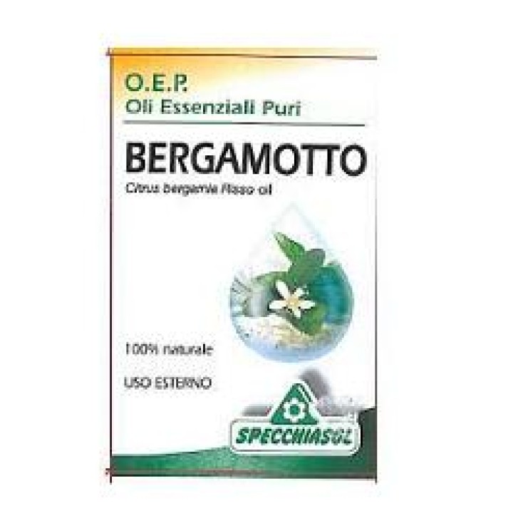 Specchiasol Olio Essenziale Puro Bergamotto Antimicrobico 10 ml