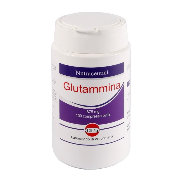 Kos Glutammina 100 Compresse - Integratore Amminoacidi
