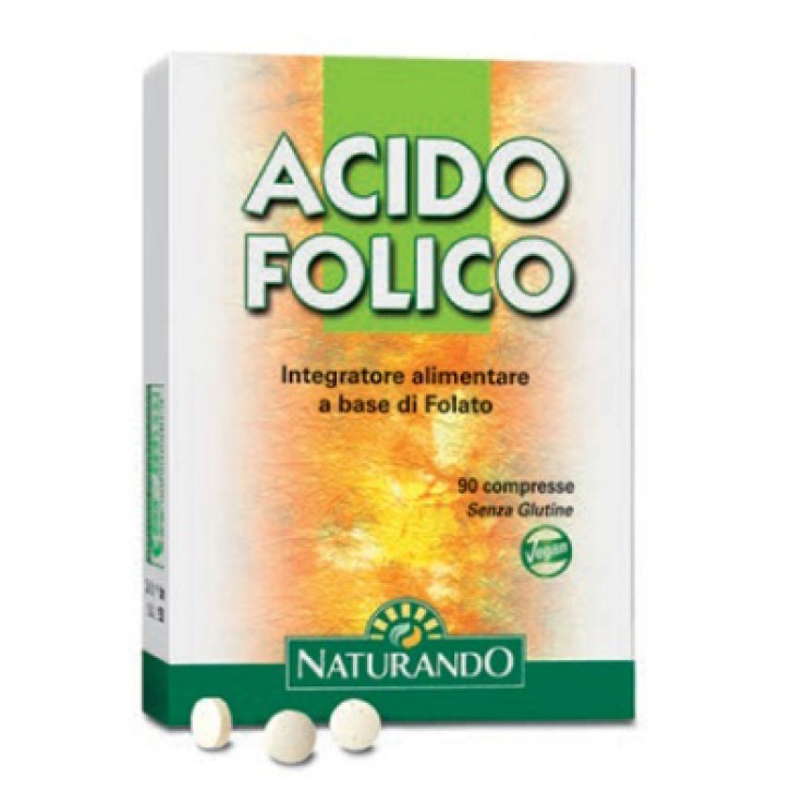 Naturando Acido Folico 90 Compresse - Integratore Alimentare