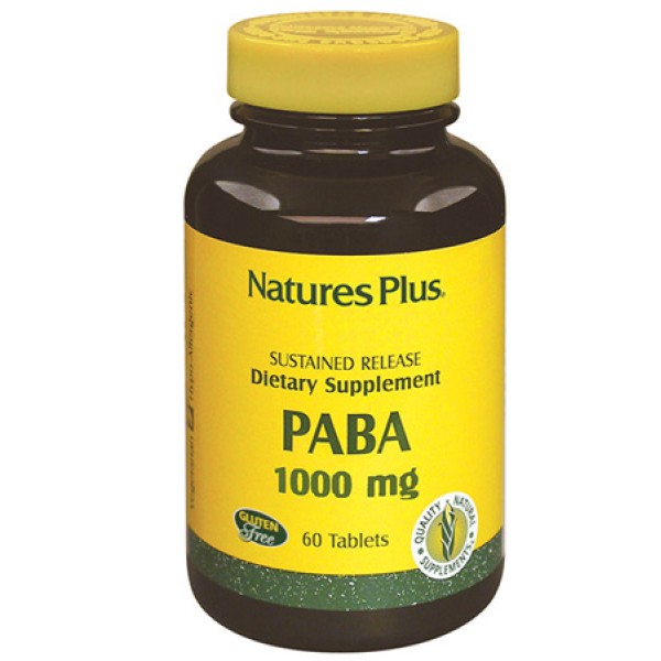Nature's Plus Paba 60 Tavolette - Integratore Pelle
