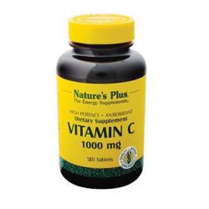 Nature's Plus Vitamina C 1000  180 Tavolette - Integratore Alimentare