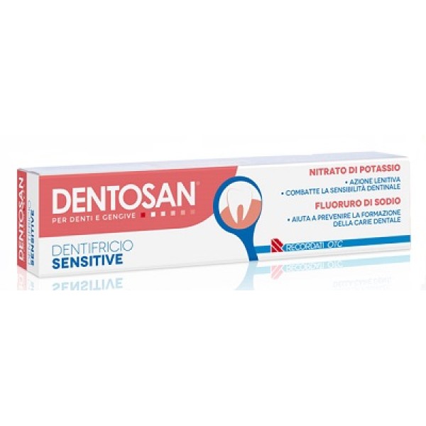 Dentosan Daily Sensitive Dentifricio Denti Sensibili 75 ml