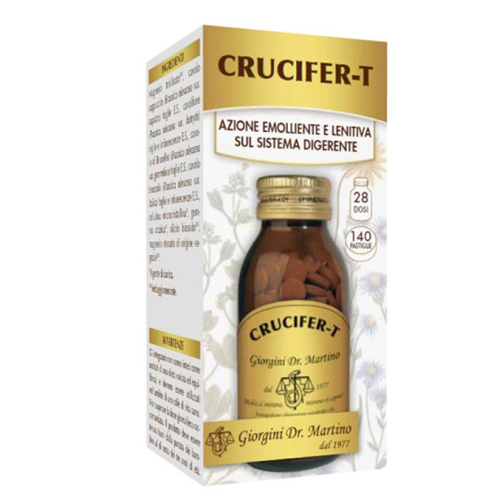 Crucifer-T 140 Pastiglie Dr. Giorgini - Integratore Digestivo