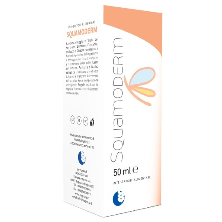 Squamoderm Soluzione Idroalcolica Gocce 50 ml - Integratore Alimentare