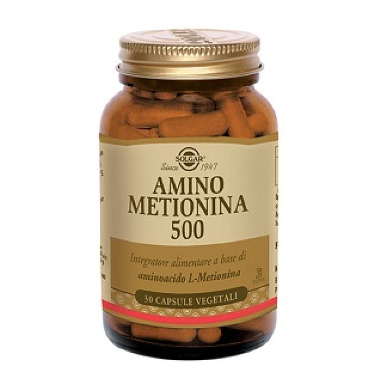 Solgar Amino Metionina 500 30 Capsule - Integratore Aminoacidi