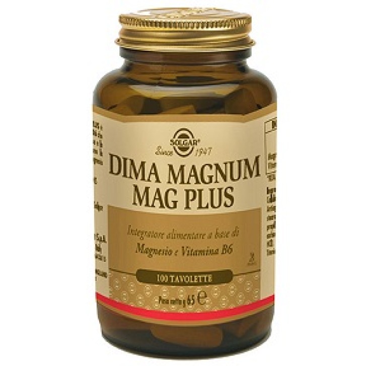 Solgar Dima Magnum Mag Plus 100 Compresse - Integratore Magnesio