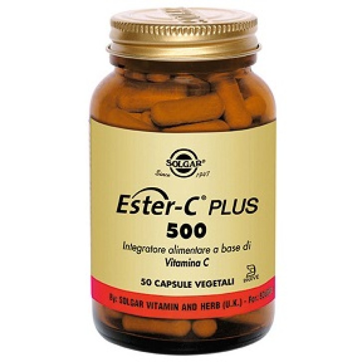 Solgar Solgar Ester C Plus 500 50 Capsule - Integratore di Vitamina C