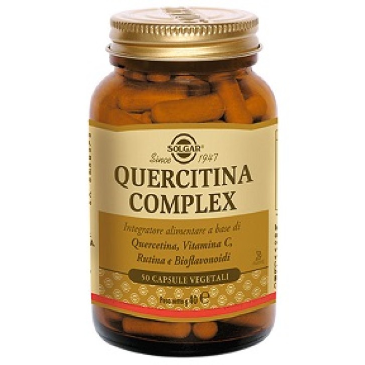 Solgar Quercitina Complex 50 Capsule - Integratore Difese Immunitarie