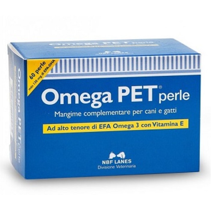 Omega Pet 60 Perle - Integratore Omega3 Cani e Gatti