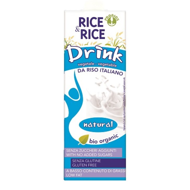Rice&Rice Bevanda di Riso Natural 1000 ml