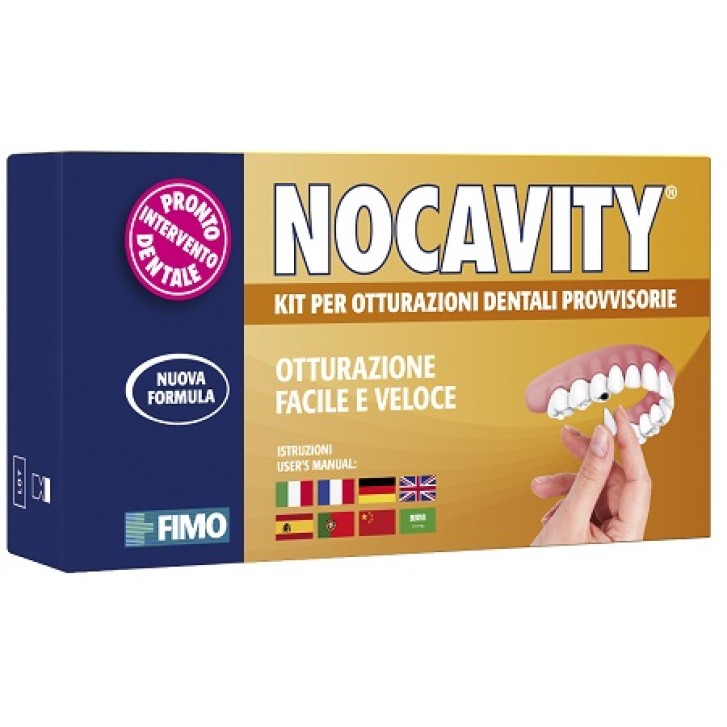 Nocavity Kit per Otturazioni Dentali provvisorie
