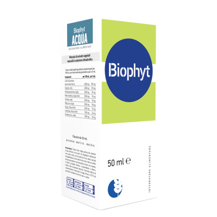 Biophyt Acqua 50 ml - Integratore Alimentare