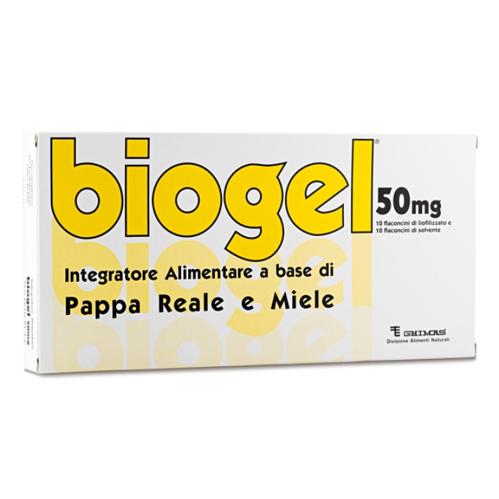 Biogel 100 mg 10 Flaconcini - Integratore Alimentare