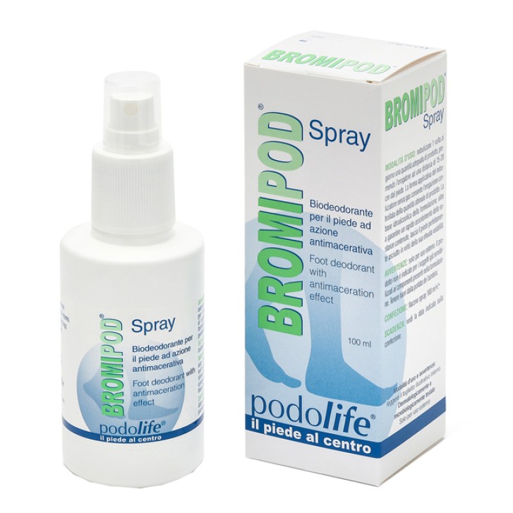 Bromipod Spray Deodorante Rinfrescante Piedi 100 ml