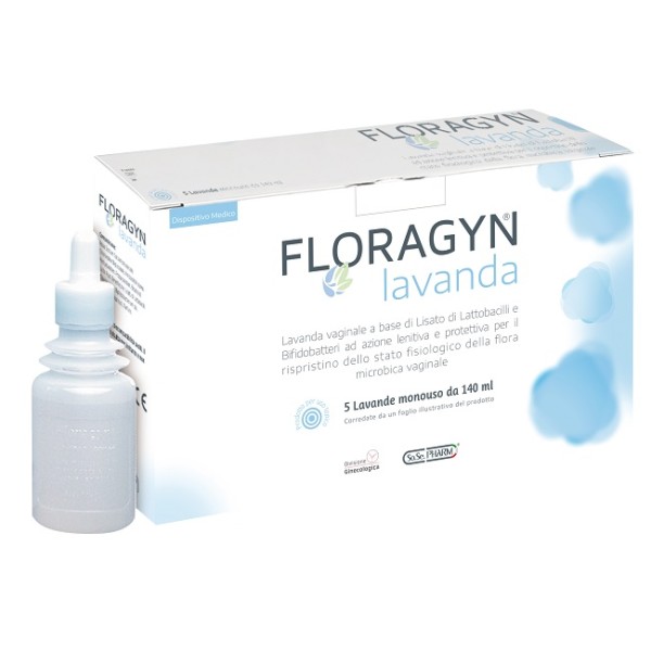 Floragyn Lavanda Vaginale 5 Flaconi x 140 ml