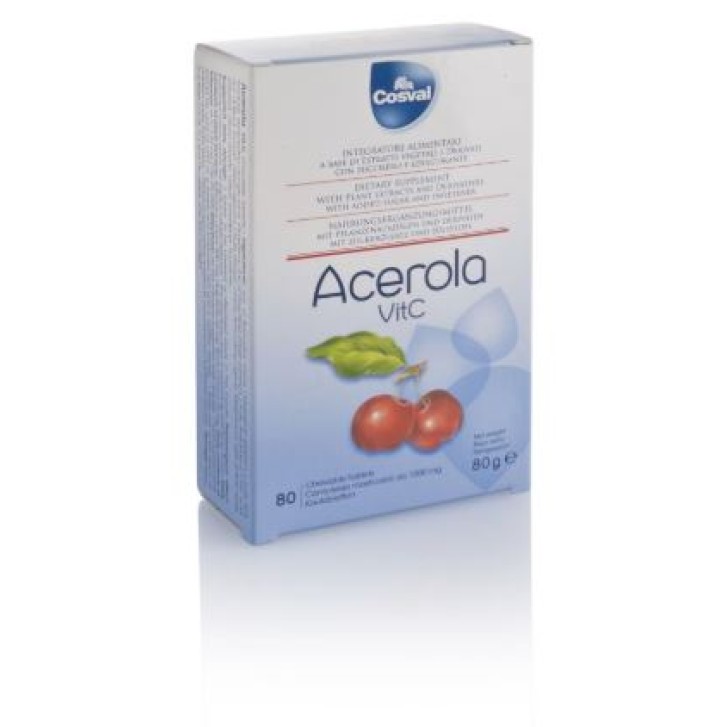 Acerola Vitamina C 80 Tavolette - Integratore Difese Immunitarie