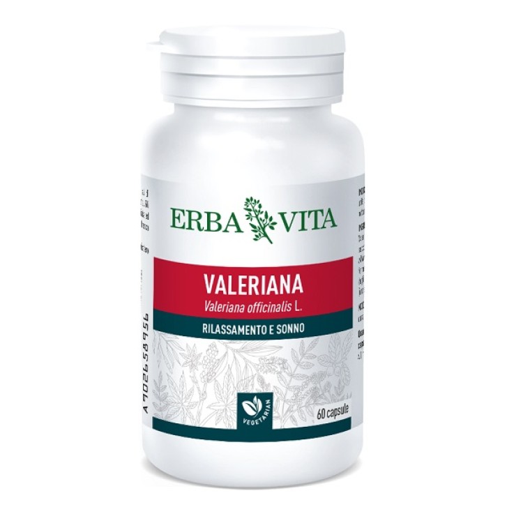 Erba Vita Valeriana 60 Capsule - Integratore Rilassante