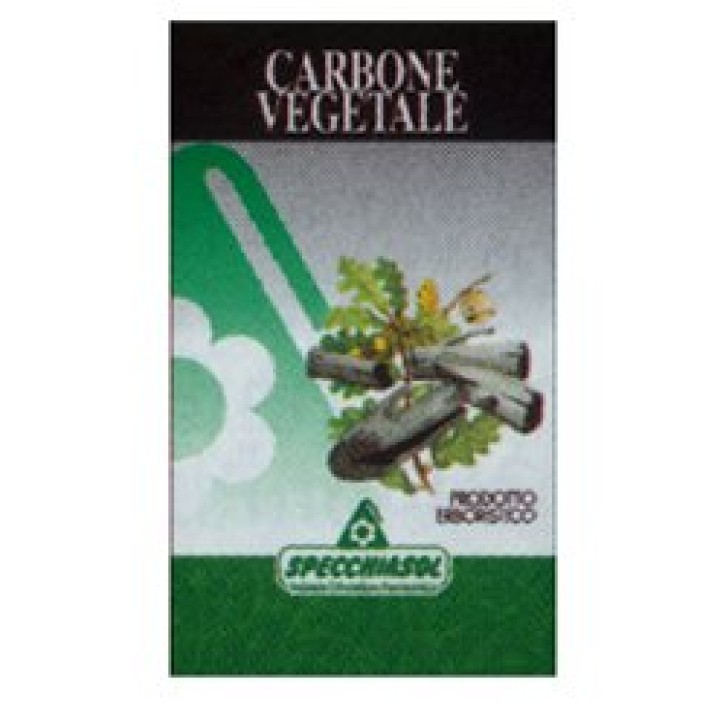 Specchiasol Carbone Vegetale 80 Capsule - Integratore Contro Gas Intestinali