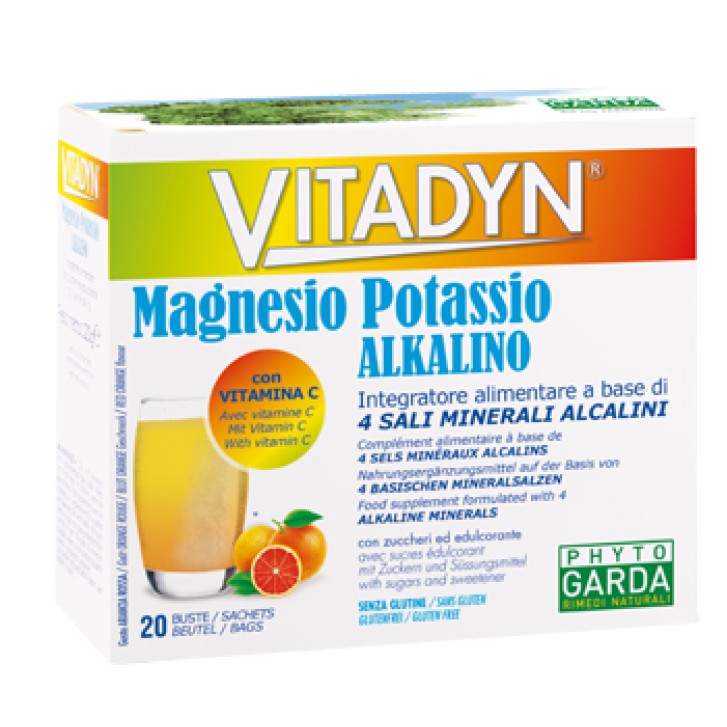 Vitadyn Magnesio e Potassio 10 Bustine - Integratore Alimentare