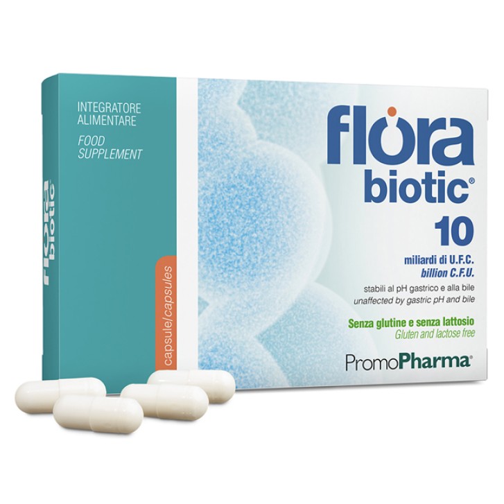 Flora 10 30 Capsule PromoPharma - Integratore Alimentare