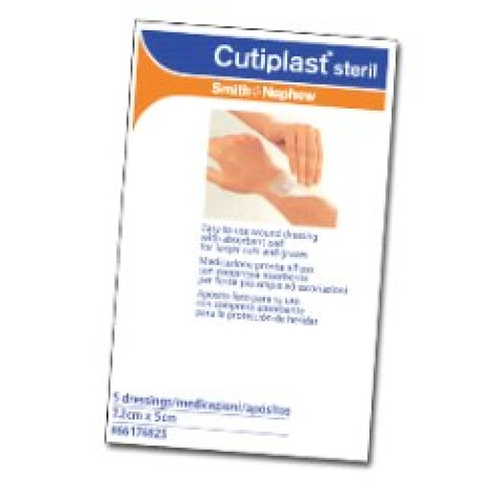 Cutiplast Cerotto Sterile TNT per Ferite Post Operatorie 20 x 10 cm 5 pezzi