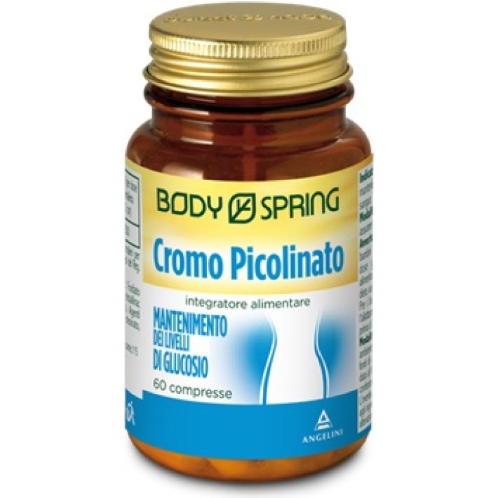 Body Spring Bio Cromo Picolinato 60 Compresse - Integratore Glucosio